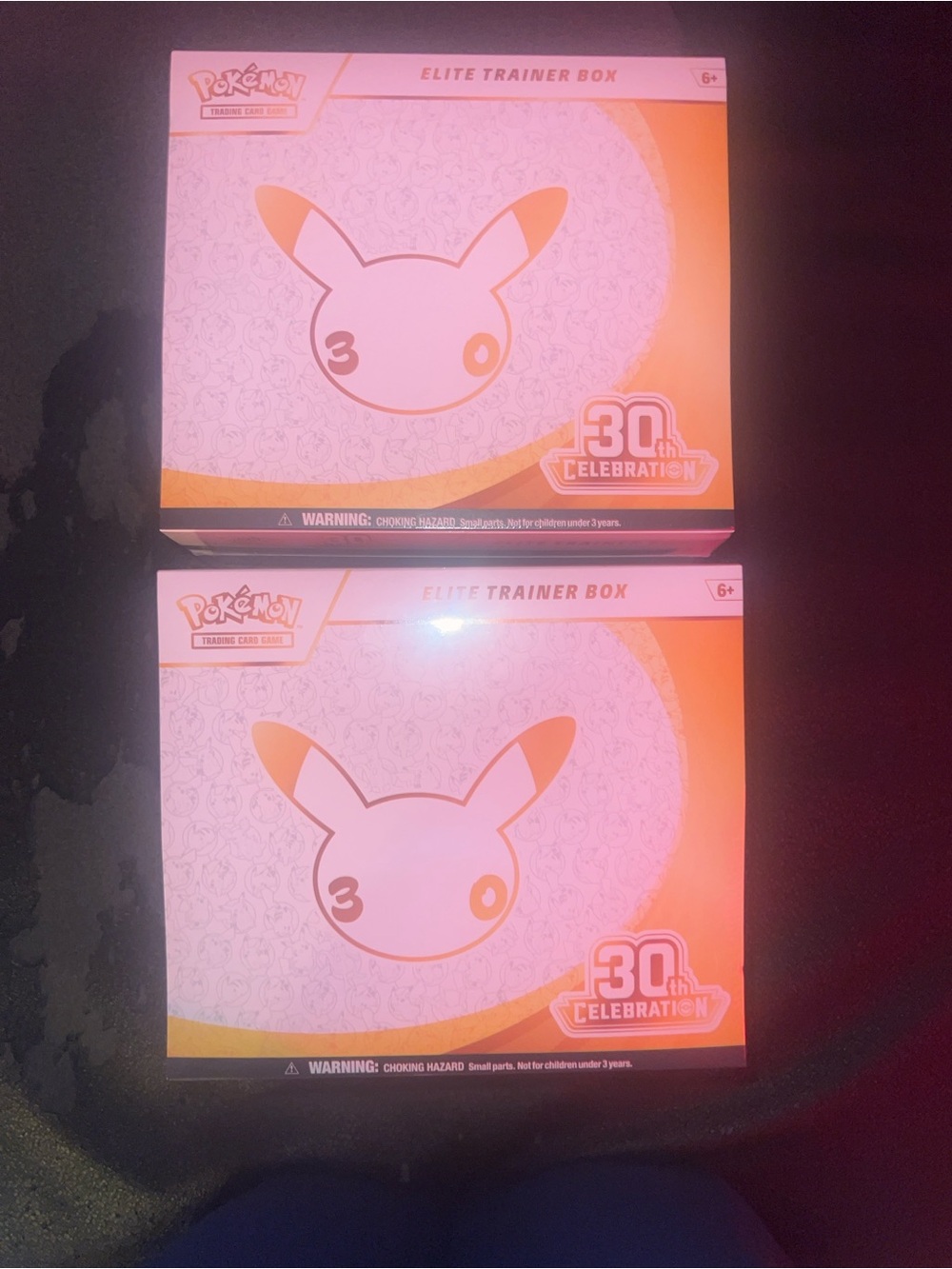 Pokemon Elite Trainer Box 30th Celebration - Pink and Orange